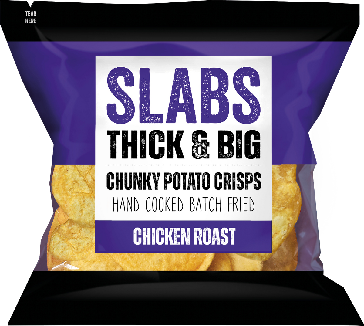 SLABS CHICKEN ROAST 80g (2.8oz) big bag