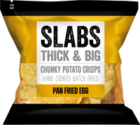 SLABS Pan Fried Egg 80g (2.8oz) box of 14 bags