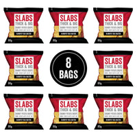 SLABS SLIGHTLY SEA SALTED 80g (2.8oz) box of 14 bags