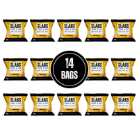 SLABS Pan Fried Egg 80g (2.8oz) box of 14 bags