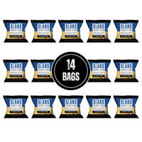 SLABS SALT & MALT VINEGAR 80g (2.8oz) box of 14 bags