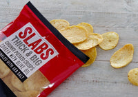 SLABS SLIGHTLY SEA SALTED 80g (2.8oz) box of 14 bags