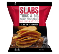 SLABS SLIGHTLY SALTED 160g (5.6oz) huge sharing bag