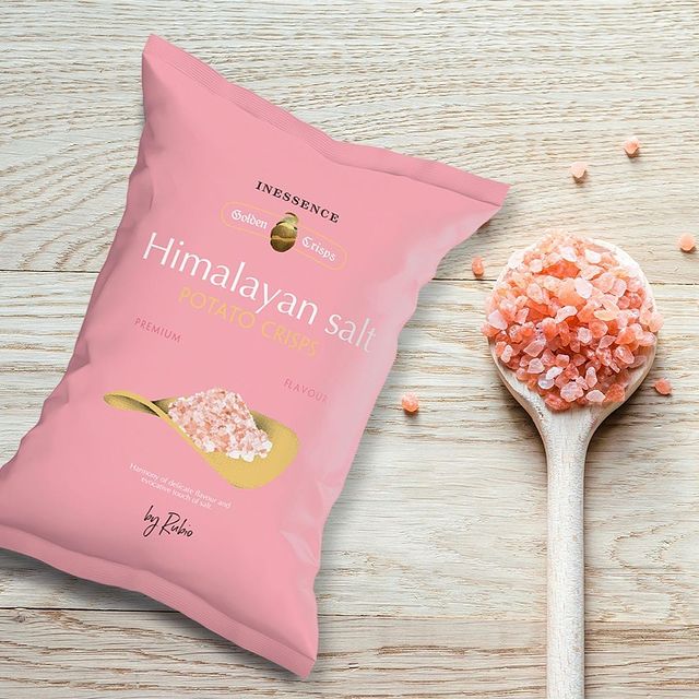 INESSENCE OLIVE OIL AND HIMALAYAN PINK SALT 125g (4.4oz) sharing bag