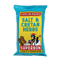 Superbon Salt & Cretan Herbs 135g (4.8oz) sharing bags