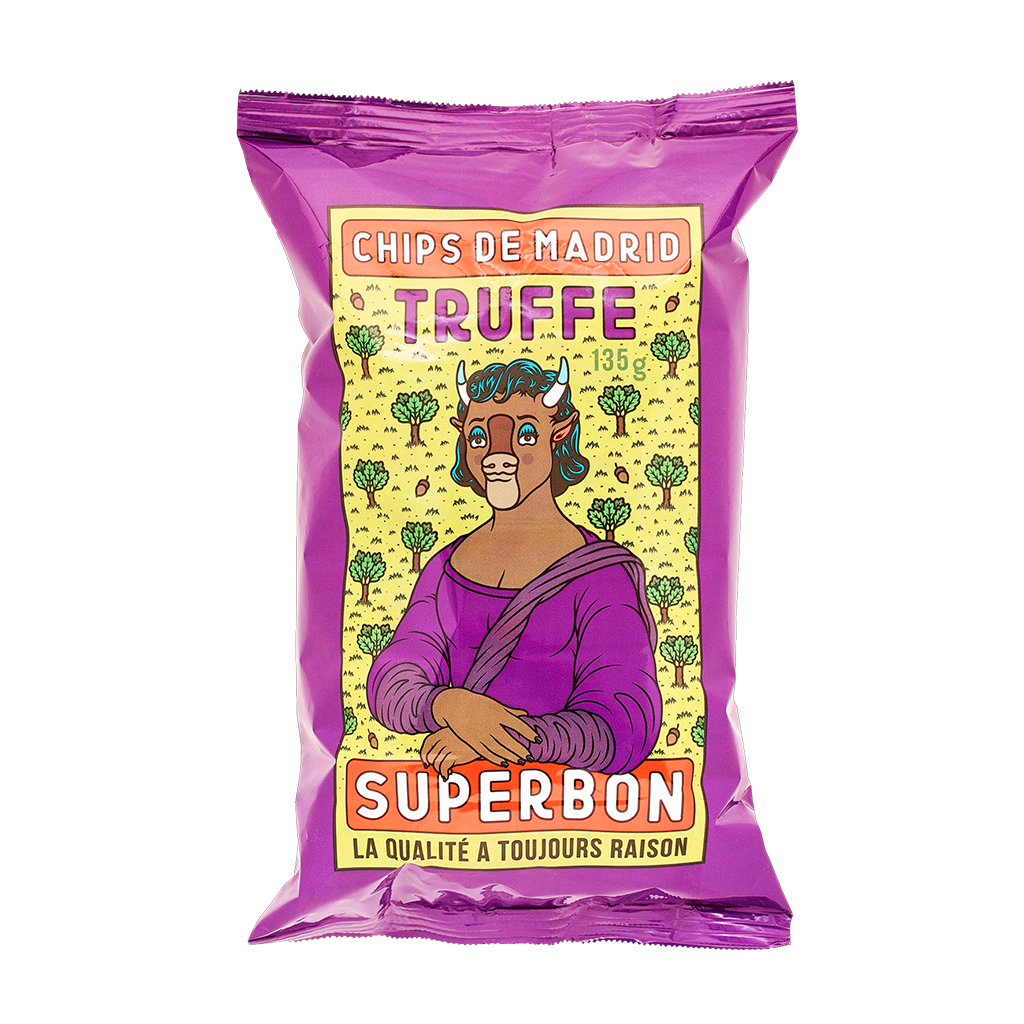 Superbon Chips Truffle 135g (4.8oz) sharing bag We Love Crisps