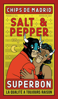 Superbon Chips Salt & Pepper 135g (4.8oz) sharing bag