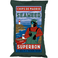 Superbon Chips Seaweed 125g (4.8oz) sharing bag