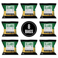 SLABS CHEESE & ONION 80g (2.8oz) box of 8 bags
