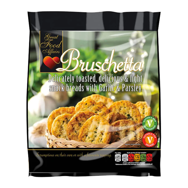 Bruschetta Garlic & Parsley bread 150g (5.3oz) sharing bag
