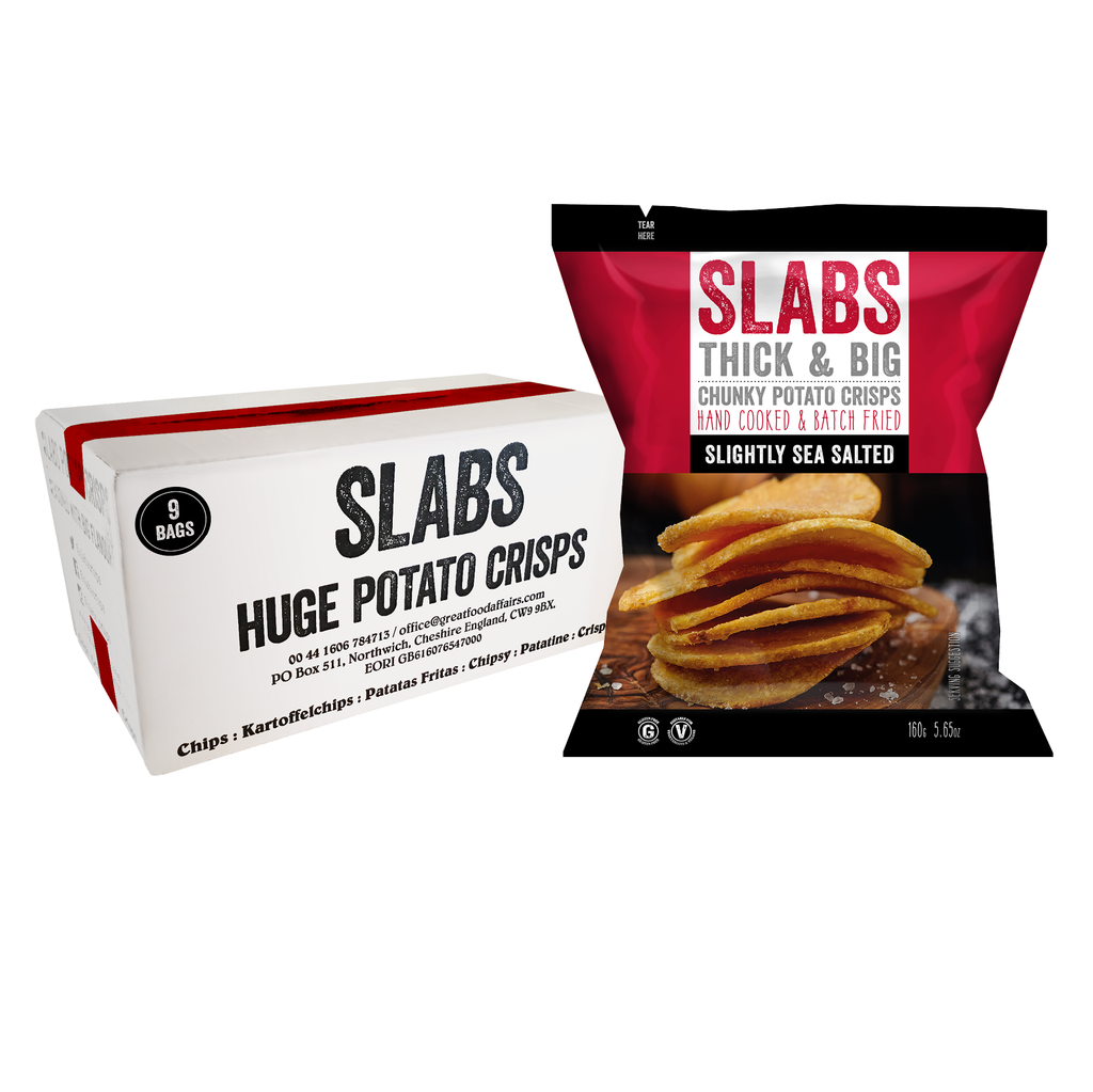 Slabs Thick and Big Potato Crisps Review - Sofa Snacks 