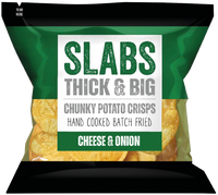 SLABS CHEESE & ONION 80g (2.8oz) big bag