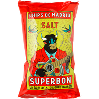 Superbon Chips Salt 135g (5oz) sharing bag