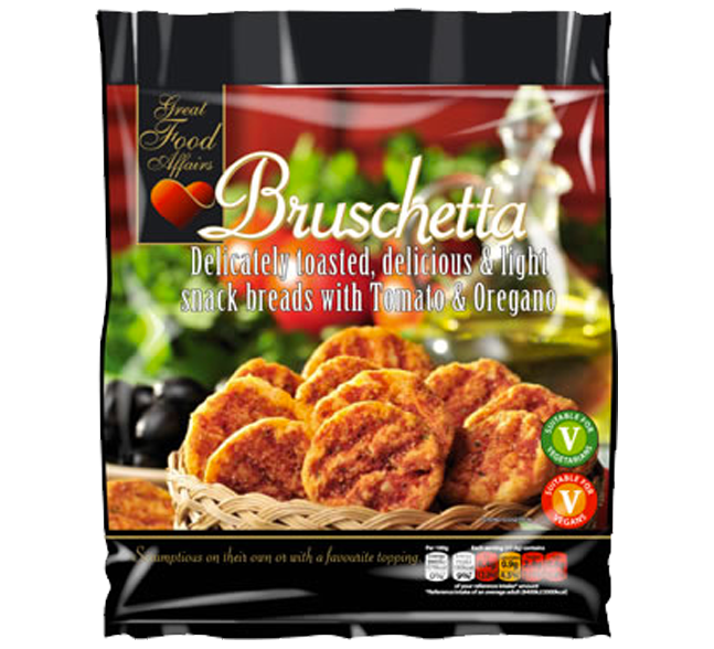Bruschetta Tomato & Oregano bread 150g (5.3oz) sharing bag