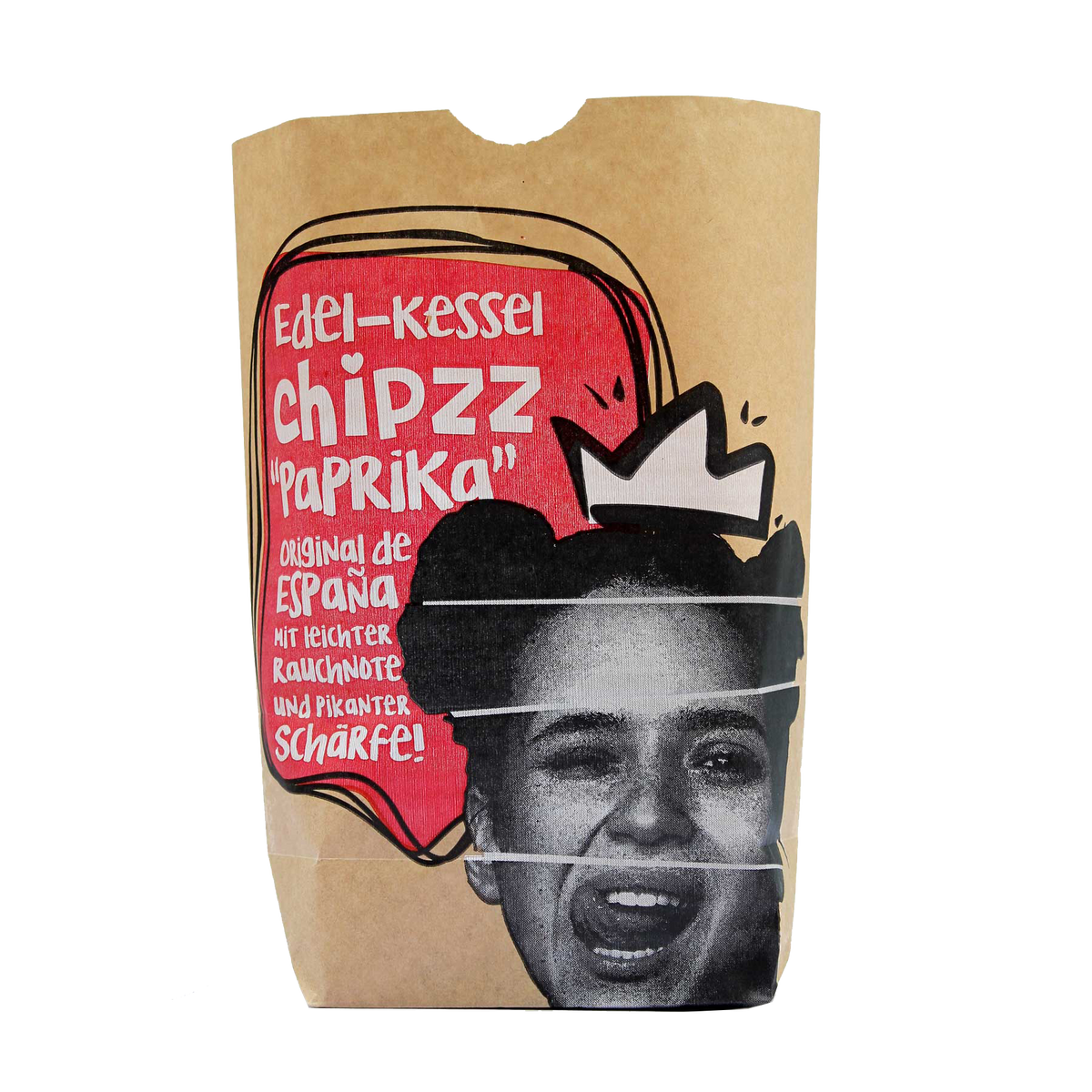 CHIPZZ Paprika 150g (5.3oz) sharing bag