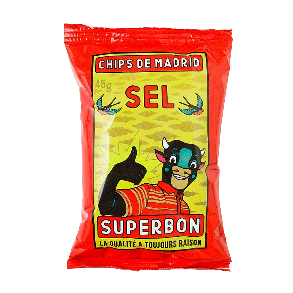 Superbon Chips Salt 45g (1.6oz) single serve bag