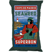 Superbon Chips Seaweed 135g (4.8oz) sharing bag